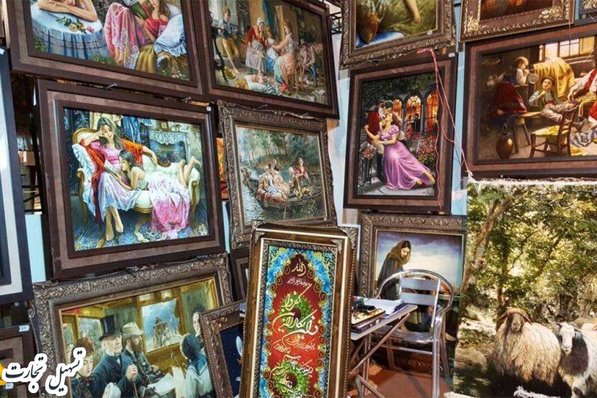 صادرات تابلو فرش به عراق