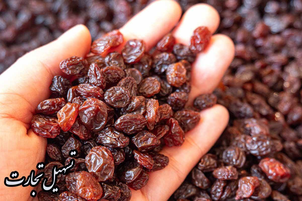 شراء الزبيب الإيراني + مواصفات الجودة والتعبئة + موردون معتمدون