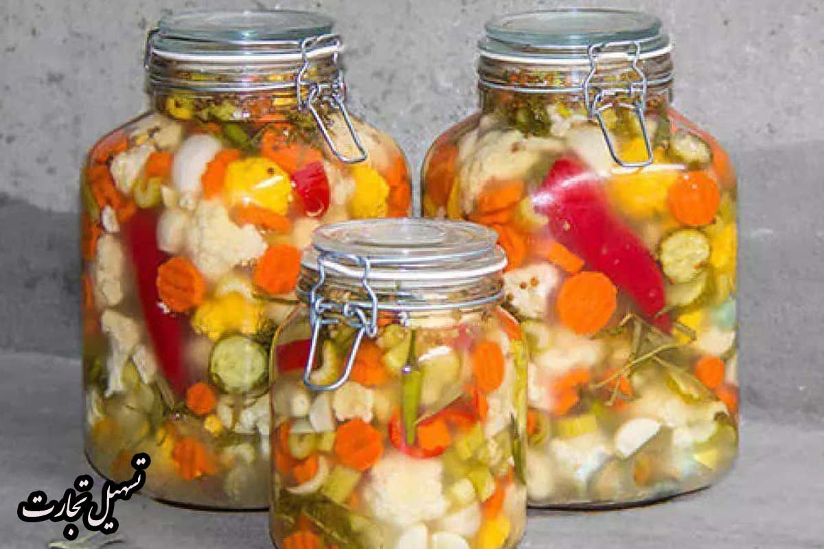 صادرات ترشی به عراق