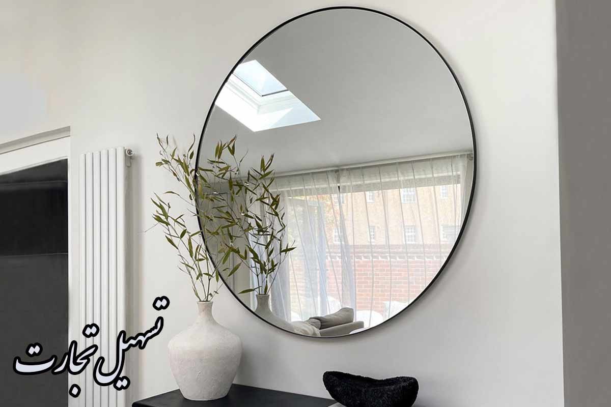 استيراد الزجاج والمرايا من إيران