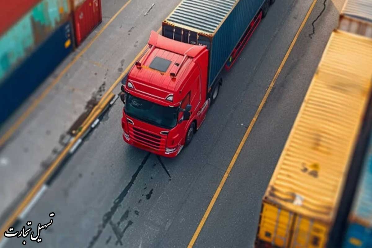 ارسال بار به عراق از مرز خسروی