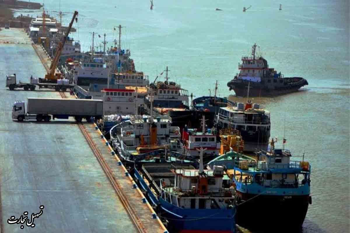 ارسال بار به بندر ابوفلوس با تسهیل تجارت